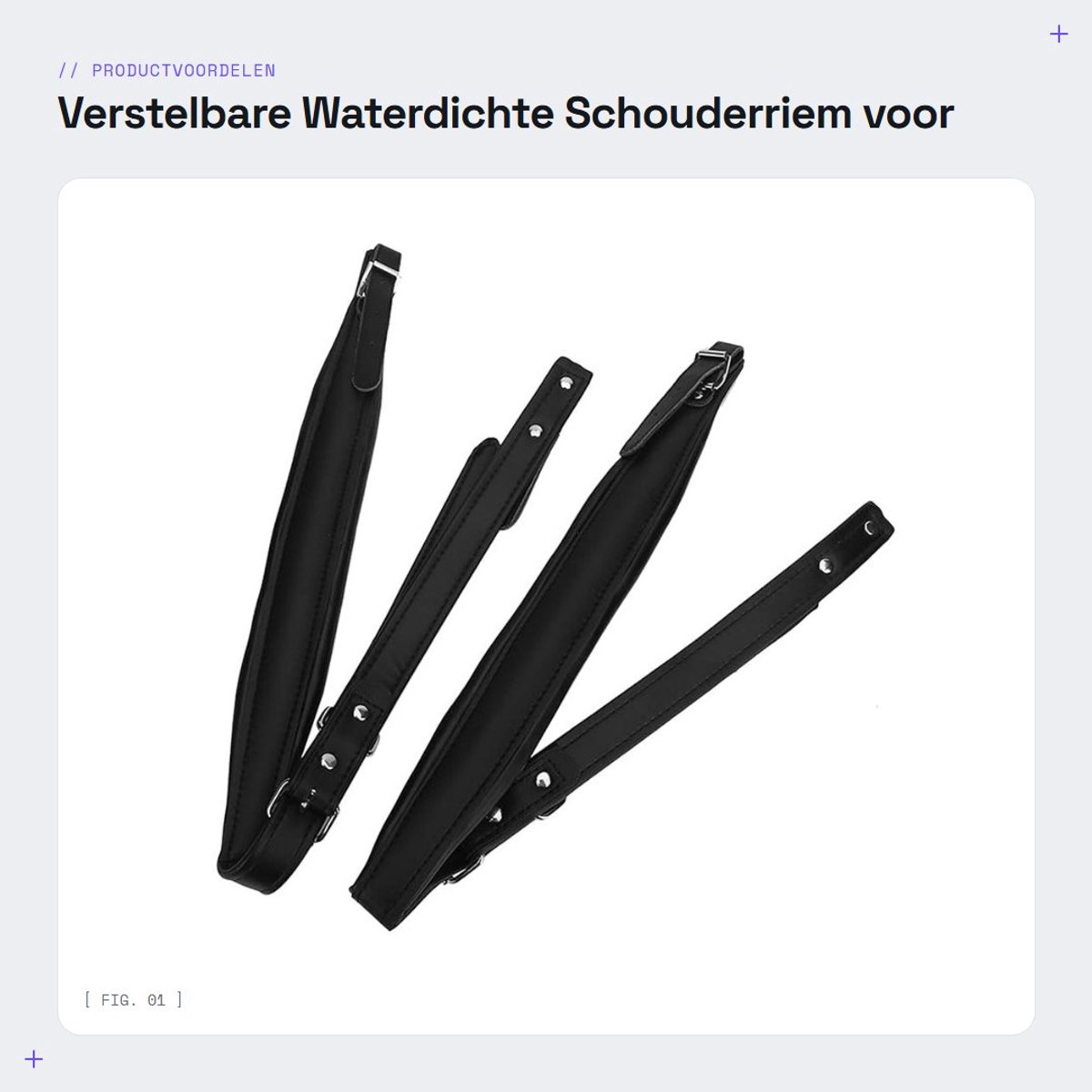 Dailygoods- Accordeon Schouderriem Verstelbaar - Waterdicht - Slijtvaste Uitvoering - Geschikt voor 16-120 Bas Accordeon - Antislip - Lichtgewicht