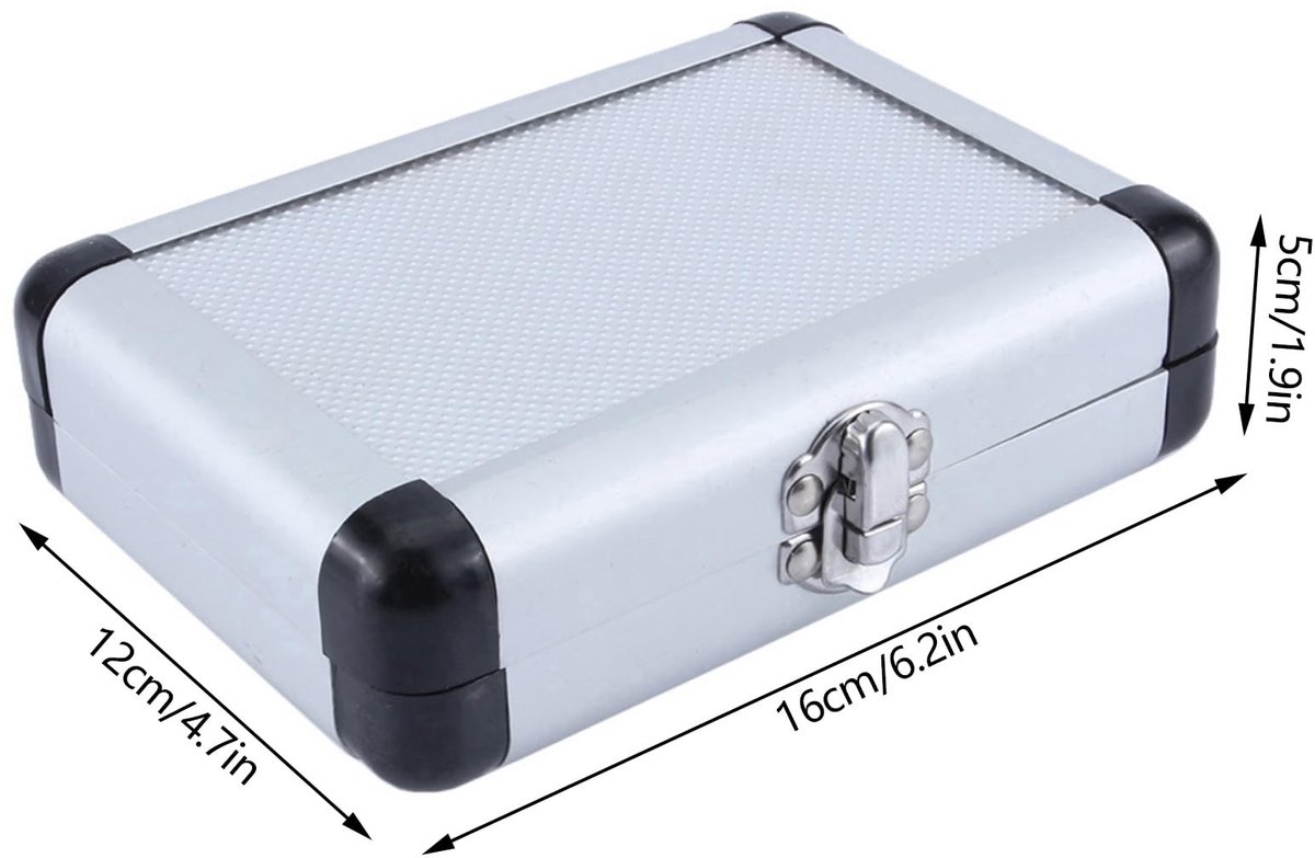 Dailygoods - 5-delige HSS Kobalt Trapboorset met Koffer