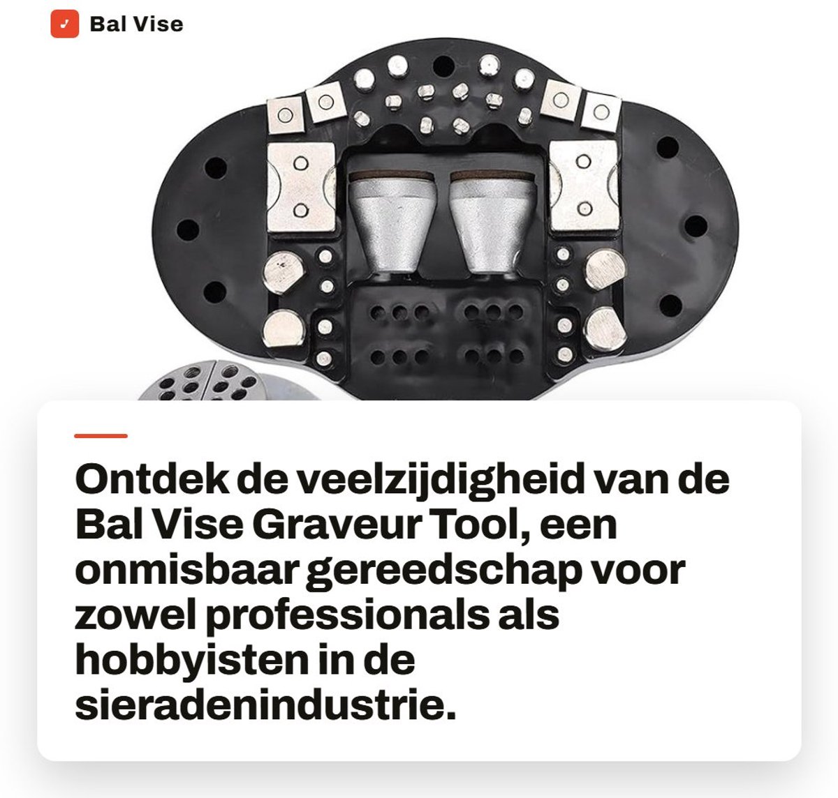 Dailygoods- Graveur Tool Universeel - Graveermachine - Professioneel Gereedschap - Hoogwaardig Staal - Zelfcentrerende Klauwen - Geschikt voor Sieraden