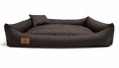 Waterdicht XXL Hondenbed 120×90 cm – Grote Hond – Wasbare Hoes & Comfortabel Kussen, bruin