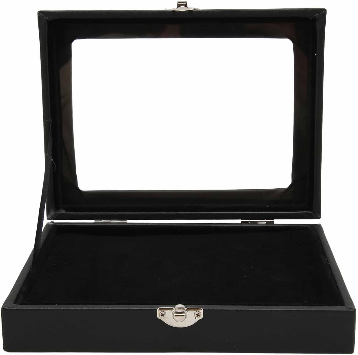 Pin Vitrine - Verzamelbox - Sieraden Opbergen - Stofdicht Glas - 24 cm - Transparant