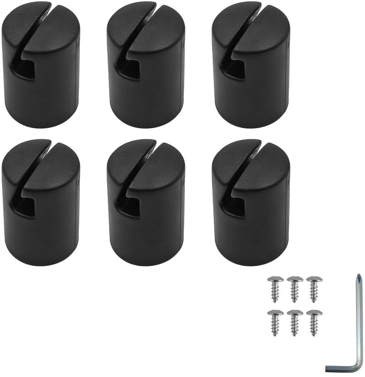 Dailygoods - Trampoline Pole Caps - Set van 13 Behuizingen - Bescherm uw trampoline - Geschikt voor 1,25 inch paal - Lichtgewicht en duurzaam - Eenvou...