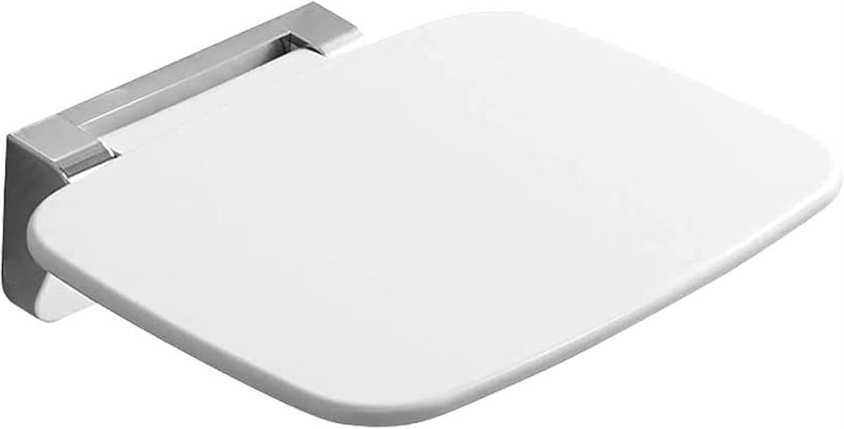 Badkamerkruk - Klapstoel Douche - Veilig Douchen - Antislip Wandmontage - 35 x 27 cm - Wit