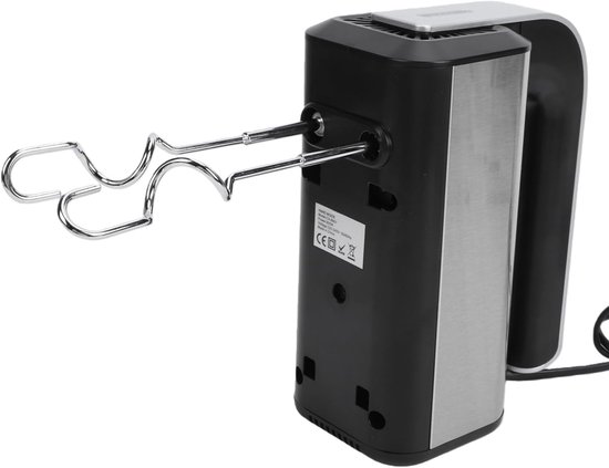Elektrische Handmixer - Keukenmixer - Bakken en Koken - Variabele Snelheidsregeling - 21x20.5x9.5 cm - Wit — afbeelding 5