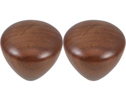 Koffiemolen Handvat - Draaibare Knop - Verse Koffie Malen - Massief Houten Constructie - 2 Stuks - Koffie