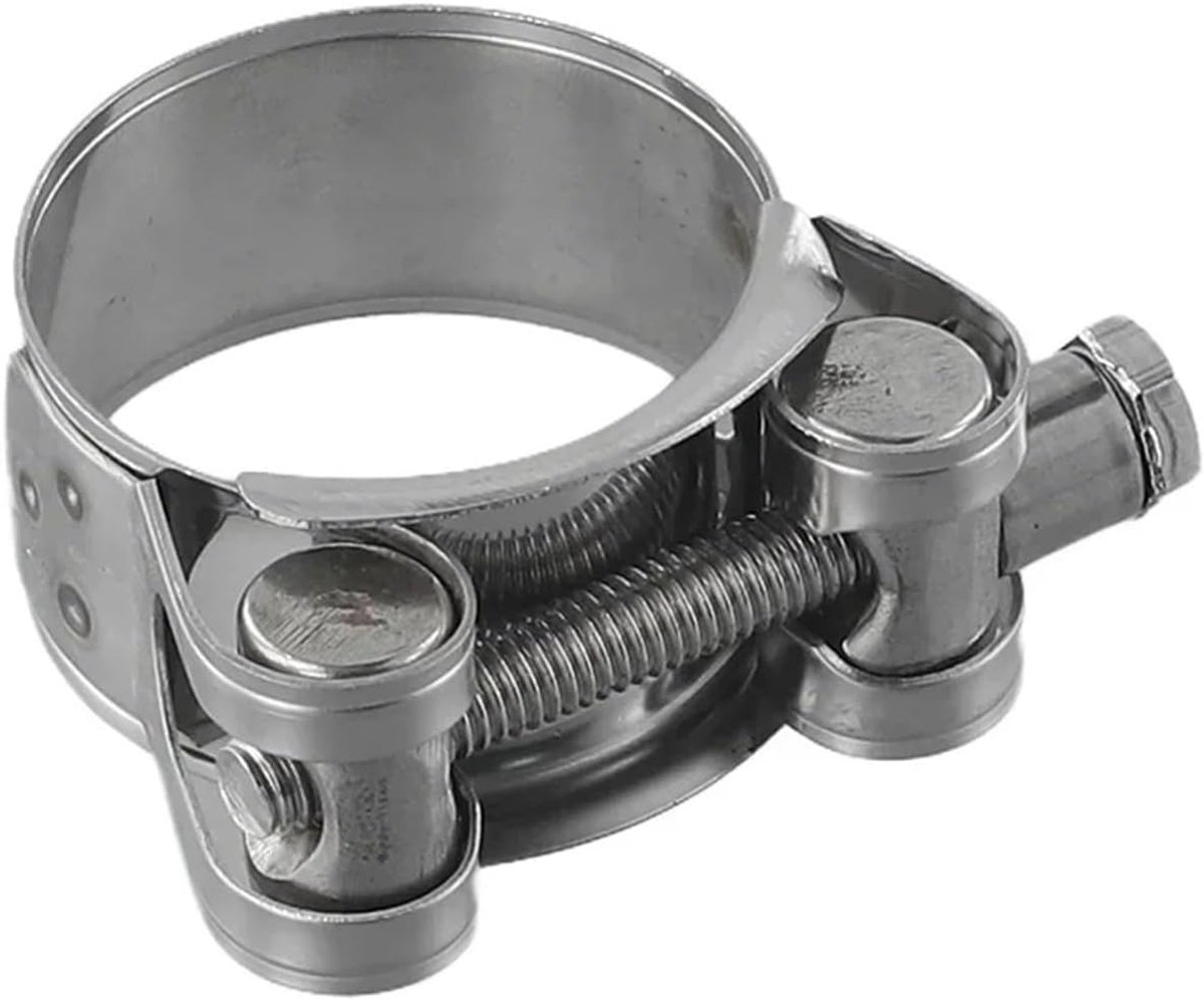 Slangklem - Klemband - Onderdelen Bevestigen - T-bout Ontwerp - 23-25 mm - Zilverkleurig