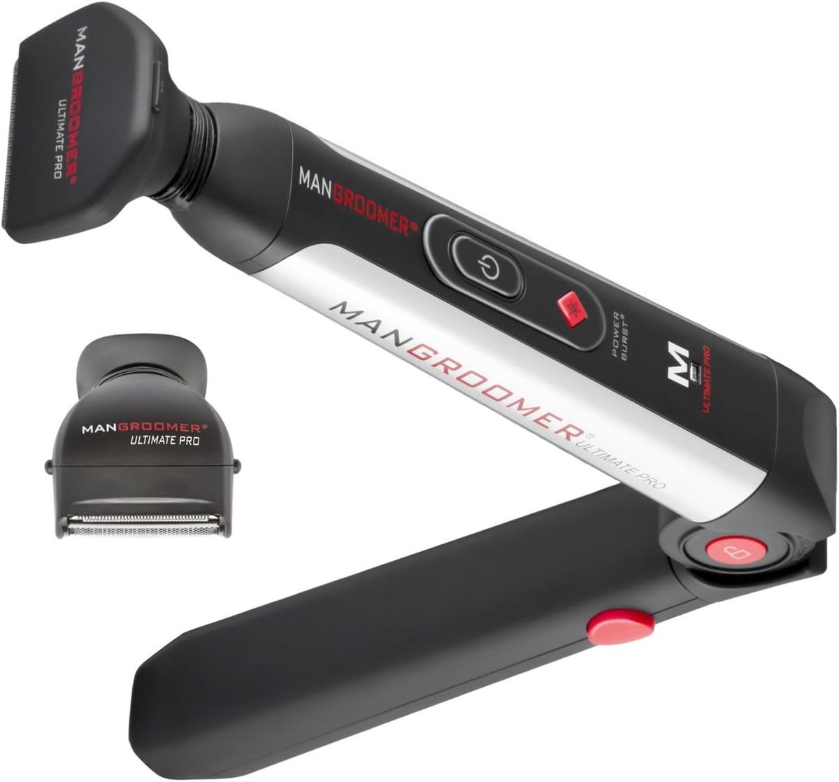 Back Shaver - Body Groomer - Zelf Scheren - Flexibele Kopper - 27.94 x 7.62 cm - Zwart