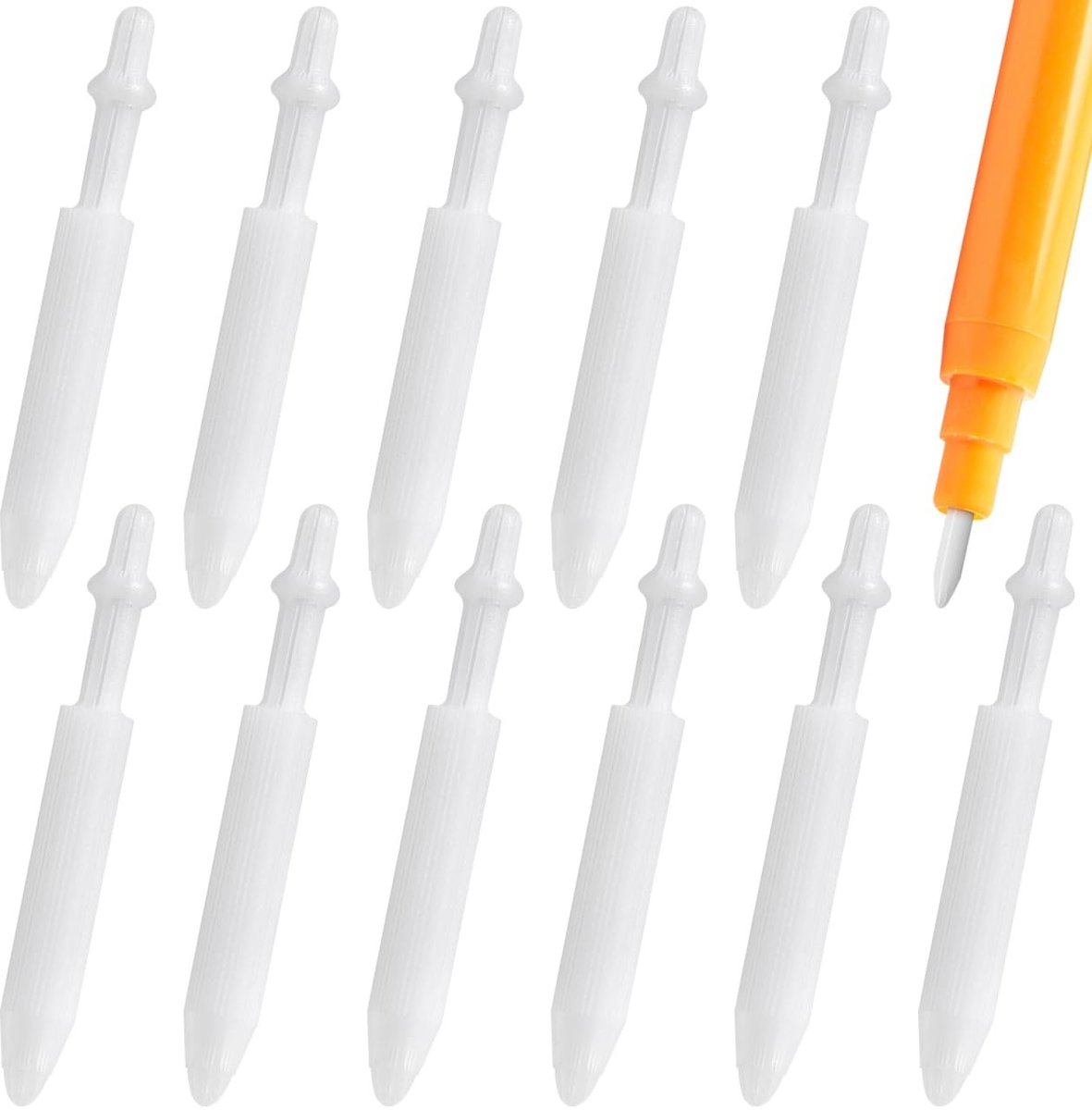 Dailygoods- Kleurstift 50 Stuks - Vervangende Punten - 0,7 mm Fijne Punt - Nylon Punt - Voor Acrylverf - Verlengde Levensduur - Markerpunten