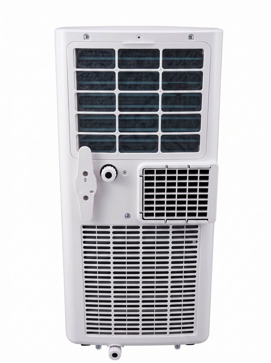 TRONIC® Mobiele airco 7000 BTU - Mobiele airconditioner - Lokale Airco - 3 in 1: koelen, ontvochtigen of ventileren - Temperatuur: 16 tot 31 °C - Geschikt voor ruimtes tot 45 m³ - Bedieningspaneel met soft touch – foto 6