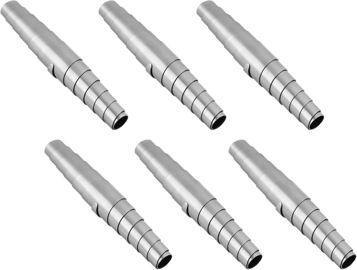 Dailygoods - 6 stuks reserveveren voor tuinschaar, veer voor tuinschaar, assortiment drukveren, algemene soort reserveveren voor reparatie boomschaar, takkenschaar, verbetering van de snijprestaties