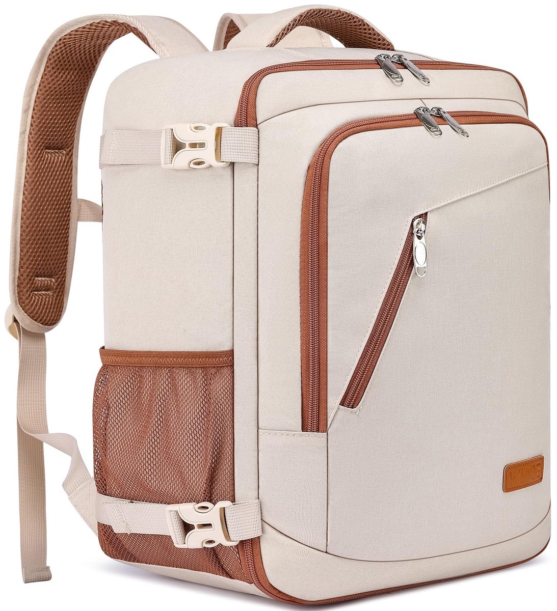 Dailygoods - Ryanair Rugzak 40x30x20 - Handbagage voor Reizen - Beige-Bruin