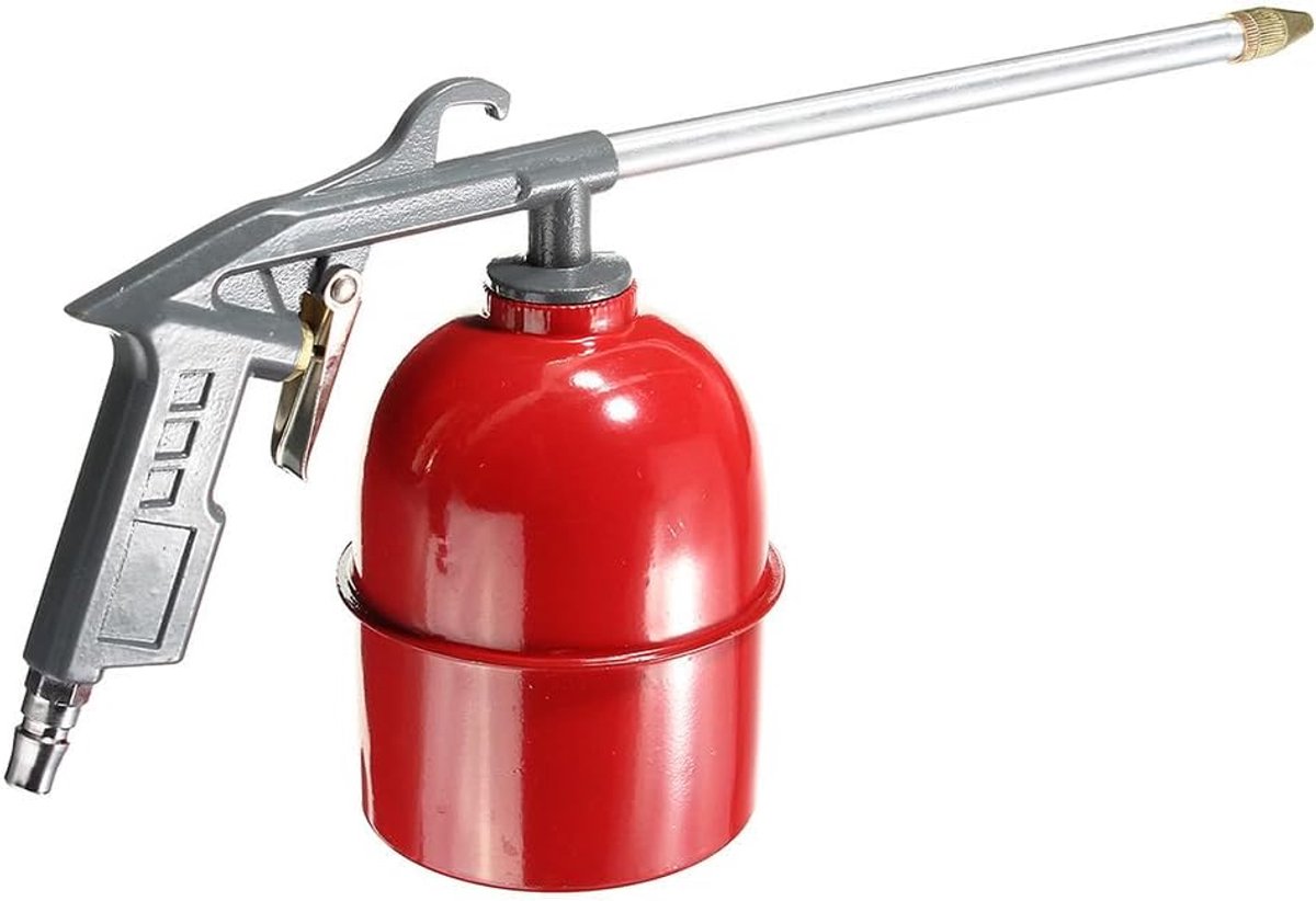 Schuim Pomp Sproeier - Reinigingsspuit - Motor Reinigen - Ergonomisch Ontwerp - 10 cm Diameter - Rood
