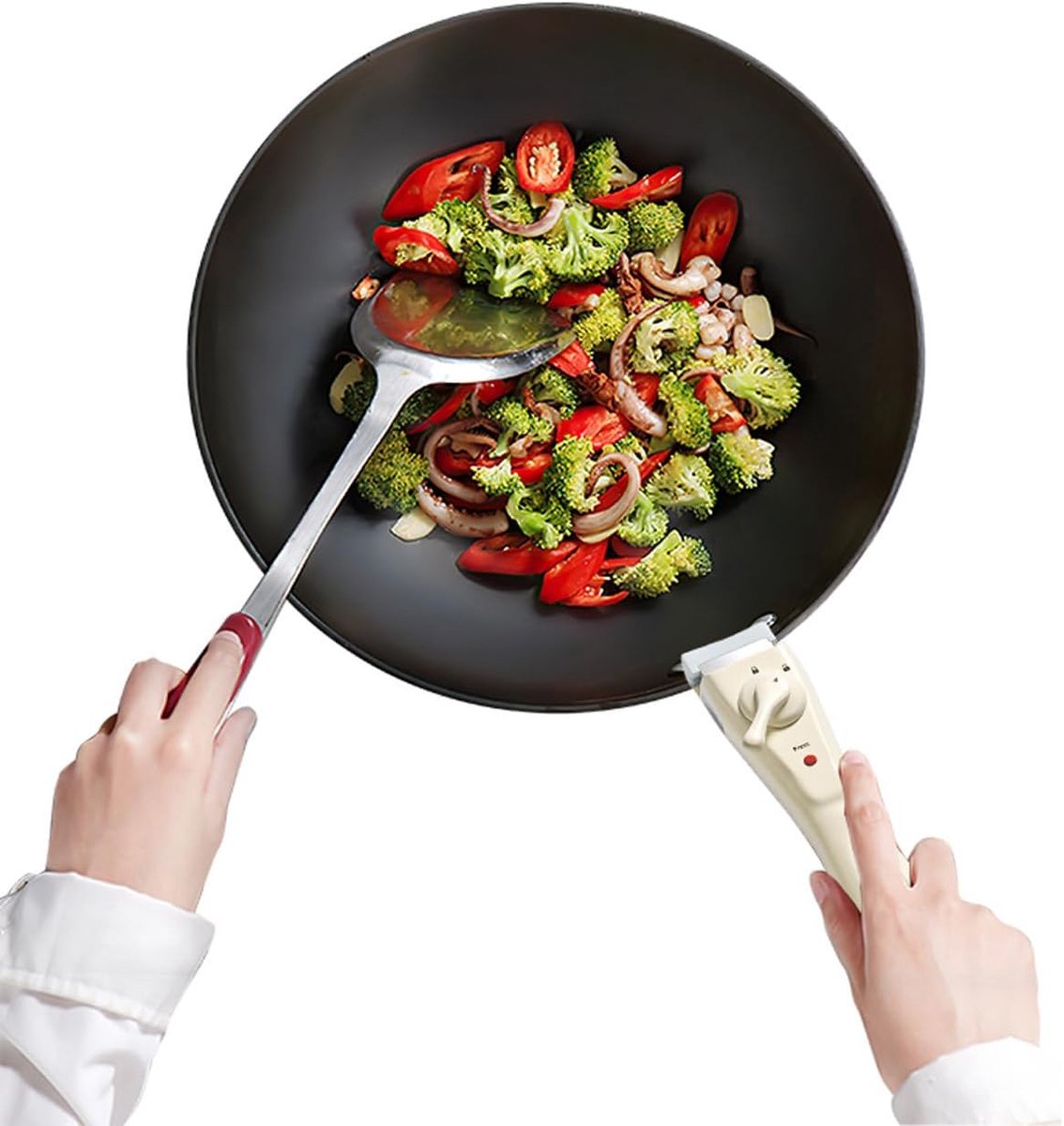 Afneembaar Pan Handvat Reserve Handgreep Veilig Koken Antislip Hittebestendig Montage 2-5 mm Zwart