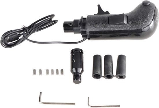 Simulator Shifter - Versnellingspook - Truck Simulatie - 18 Versnellingen - 19.99 x 9.98 cm - Zwart — afbeelding 2
