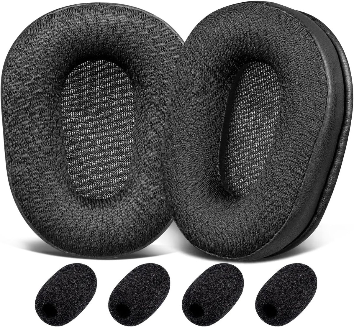 Vervangende Mesh Earpads voor BlueParrott B450/S450 - Comfortabele Oorkussens met Geluiddemping en Schuim voor Bluetooth Headsets