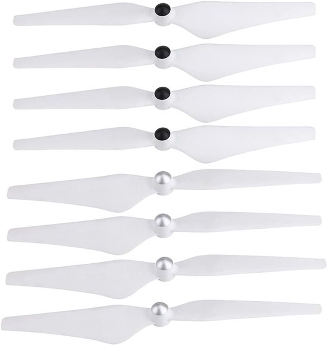 Zelfspannende propeller - Propeller vervanging - 8 delen/set - CW CCW zelfborgende propeller - Quadcopter 1/2/3/3PRO/FC40/E300 - 4 x 9450 CW - Quadcopter Blade - Geschikt voor standaard Quadcopter