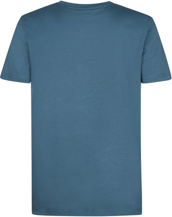 Blauw T-shirt van Petrol Industries, achterkant