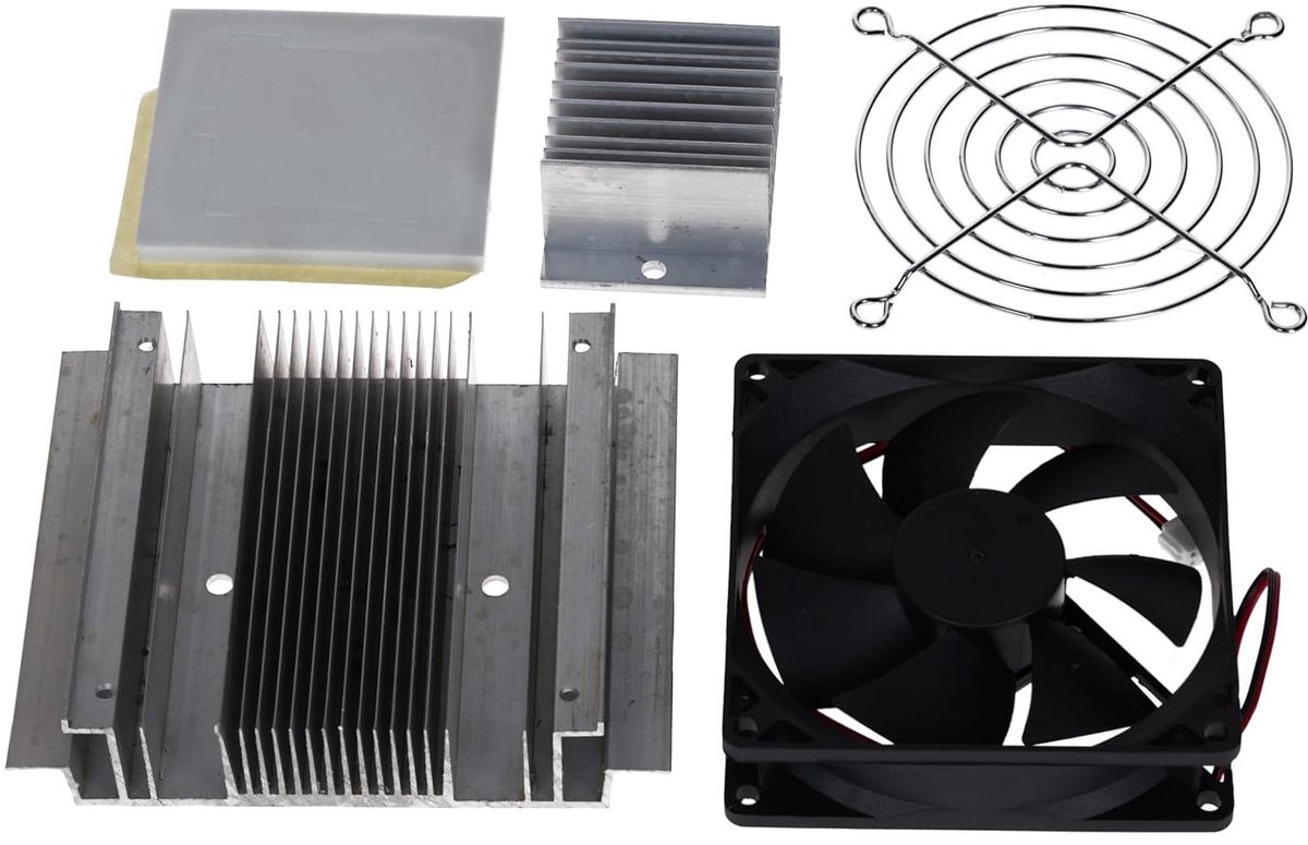 Koelkit Peltier Elementen - Koelset Heatsink Ventilator - DIY Projecten Koelen - Aluminium Heatsinks