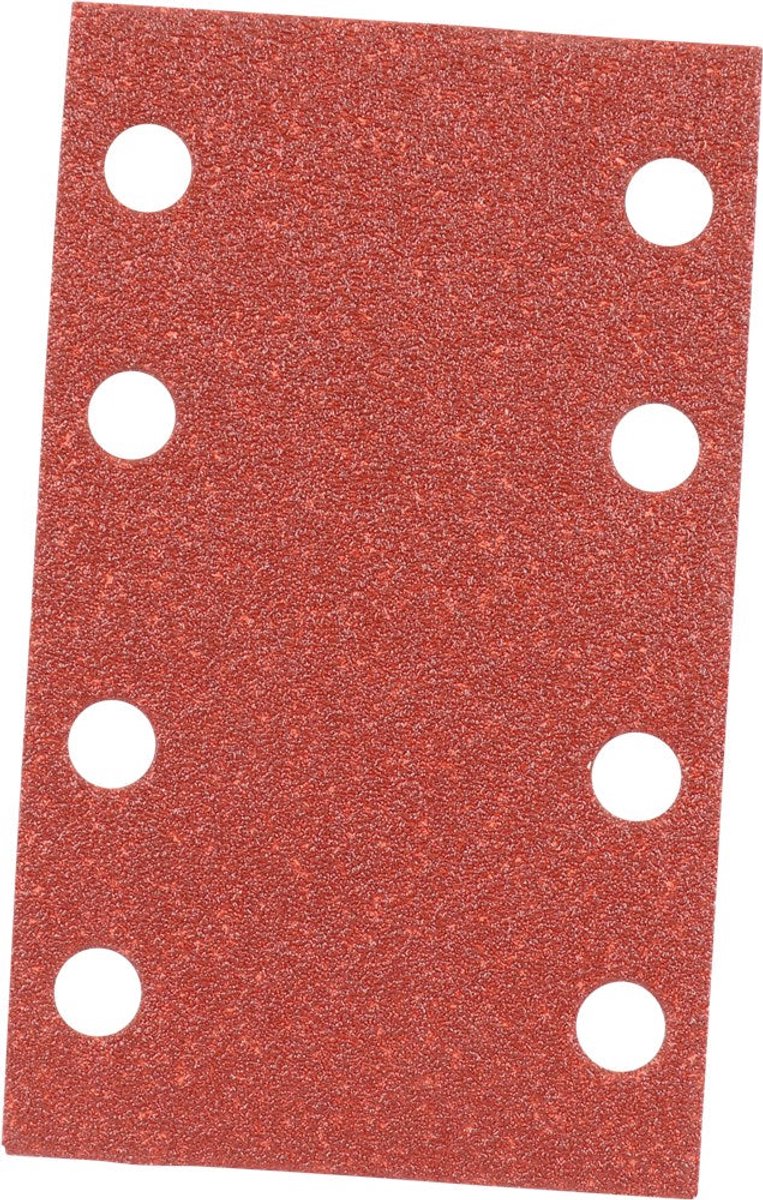 Kelfort SCHUURSTROOK VELCRO ROOD P80 10ST GL18