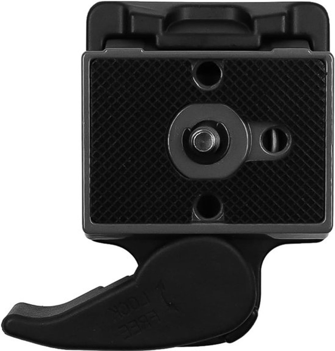 Snelkoppelingplaat voor camera - Compatibel met statief - Afneembare plaat - 1/4-3/8 inch schroef - Manfrotto 200PL - Geschikt voor camerastatief - Kleur: Zwart