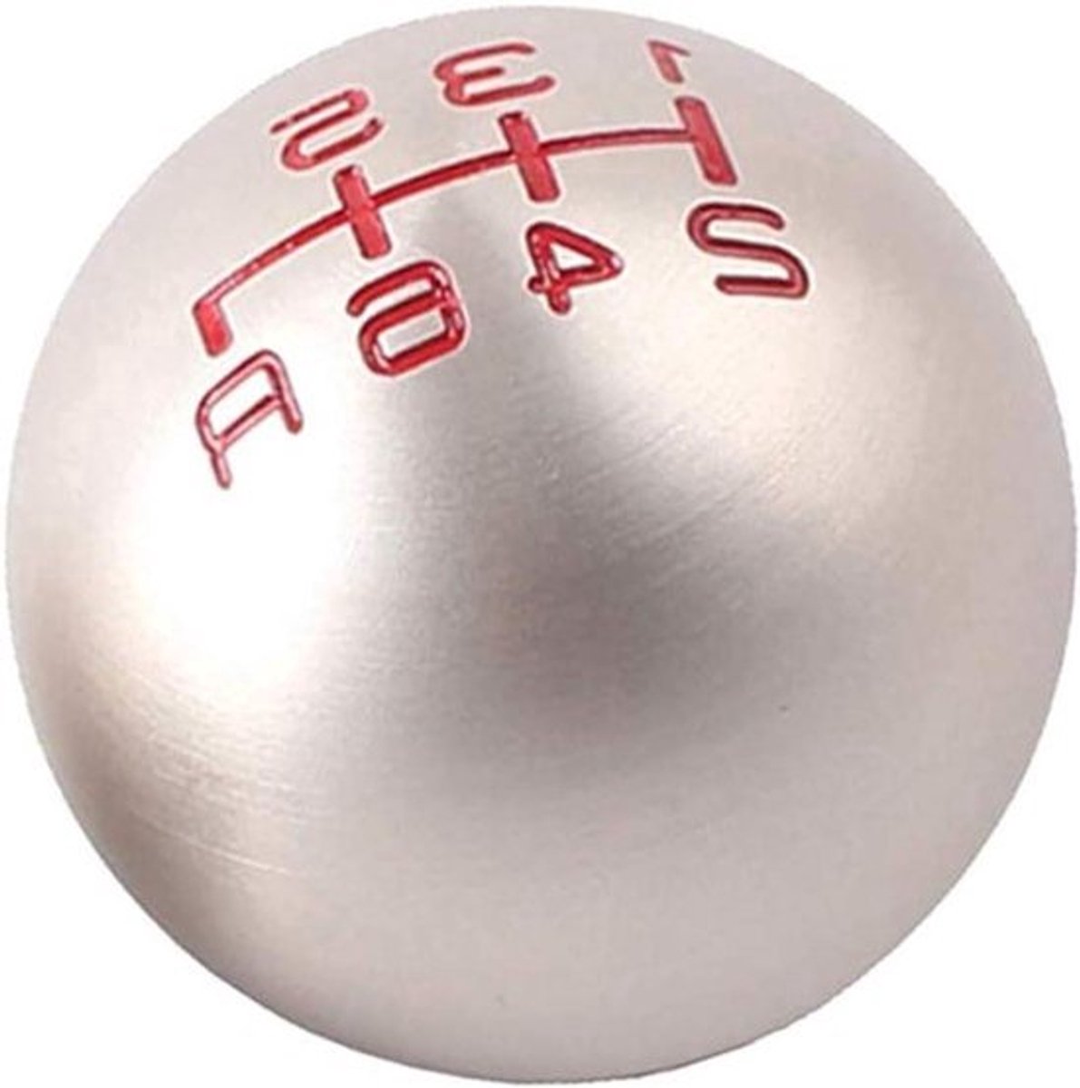 Ronde aluminium 6 versnellingspook shifter handvat voor JDM Civic FD2 type-r