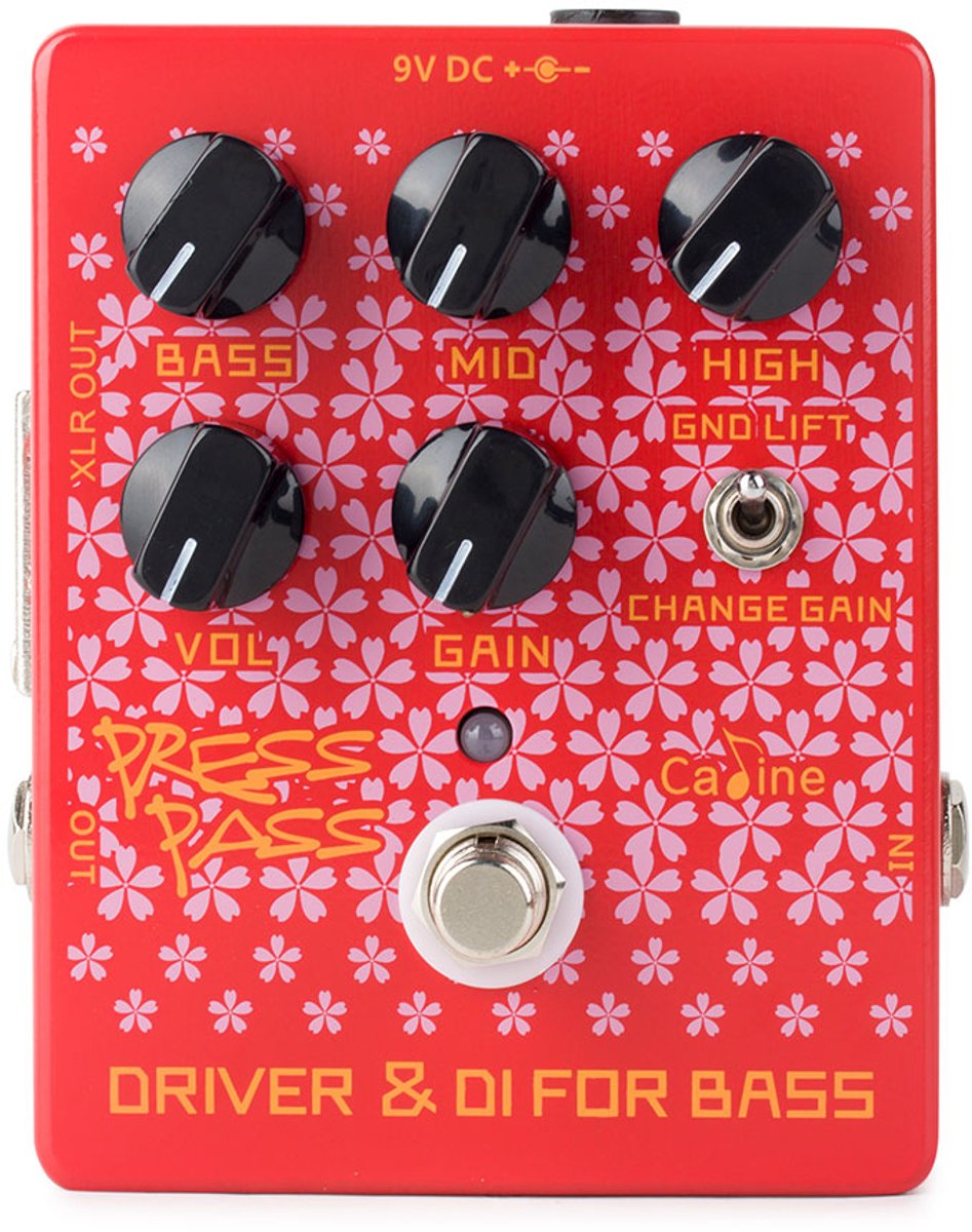 Caline CP-59 Press Pass Driver / DI Baspedaal