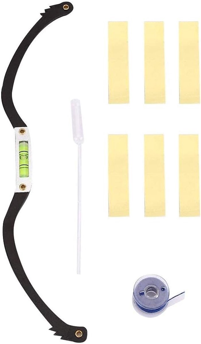 Professionele Eyebrow Tattoo Marker en Ruler voor Nauwkeurige Oogschaduw Positionering en DIY Make-up Meting