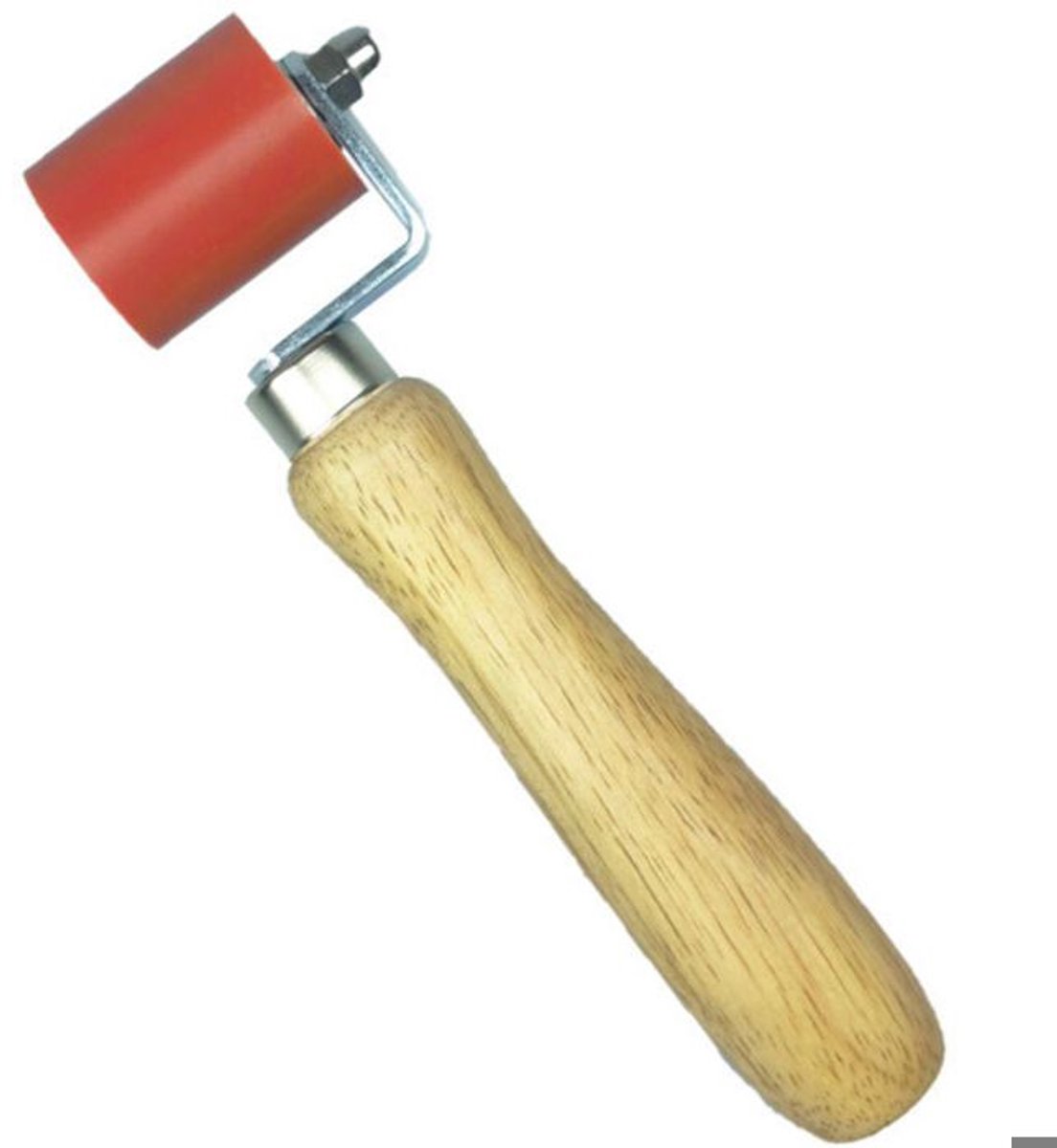 Siliconen handroller, hittebestendig, zwaar lasgereedschap Geschikt voor het lassen van PVC-zeil, 40 mm, rood.