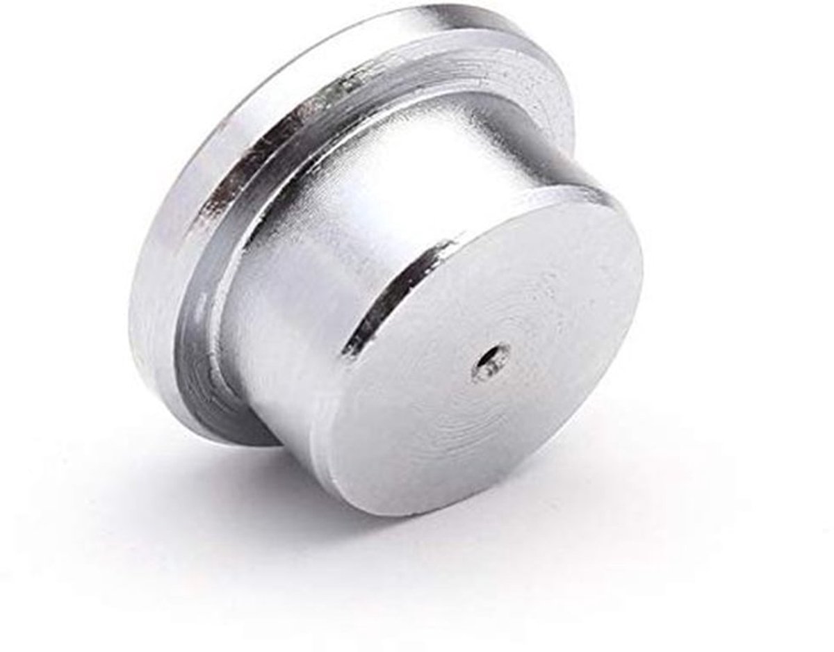 22 mm stalen transportbal zilver transfer lager eenheid roller wielen kleine ronde oog transportbal - Pack van 1