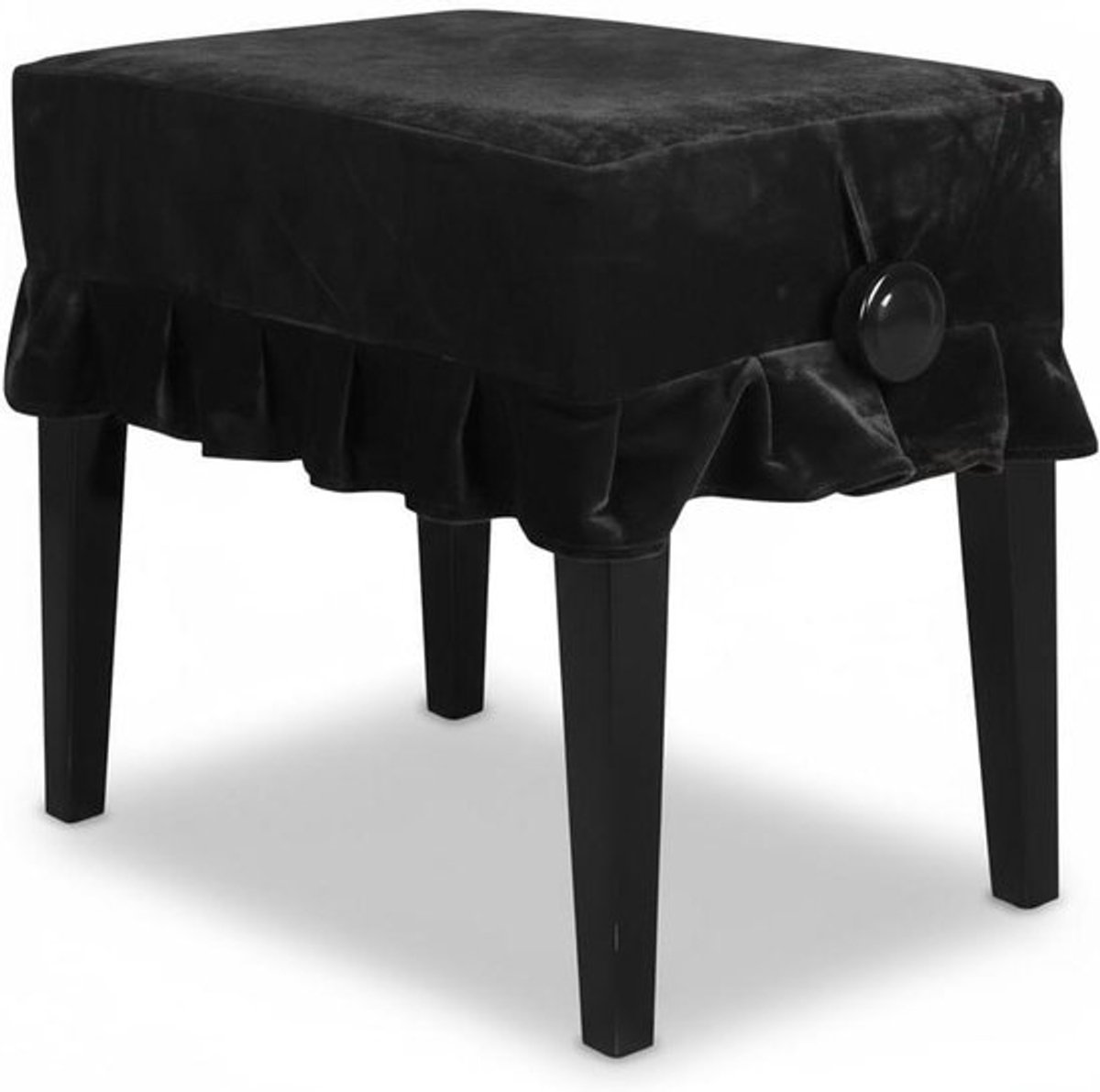 - Pianostoelhoes - Universeel - Grijs - Beschermhoes - Geschikt voor Banken en Stoelen - Zwart Model Piano - Eenvoudige Installatie - Duurzaam Materiaal