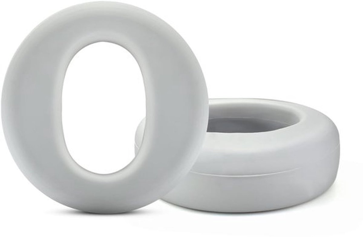 Vervangende oorkussens voor Microsoft Surface 1/2 hoofdtelefoon oorkussens siliconen hoesje gemakkelijk schoon te maken en duurzame oorschelpen pads (grijs)