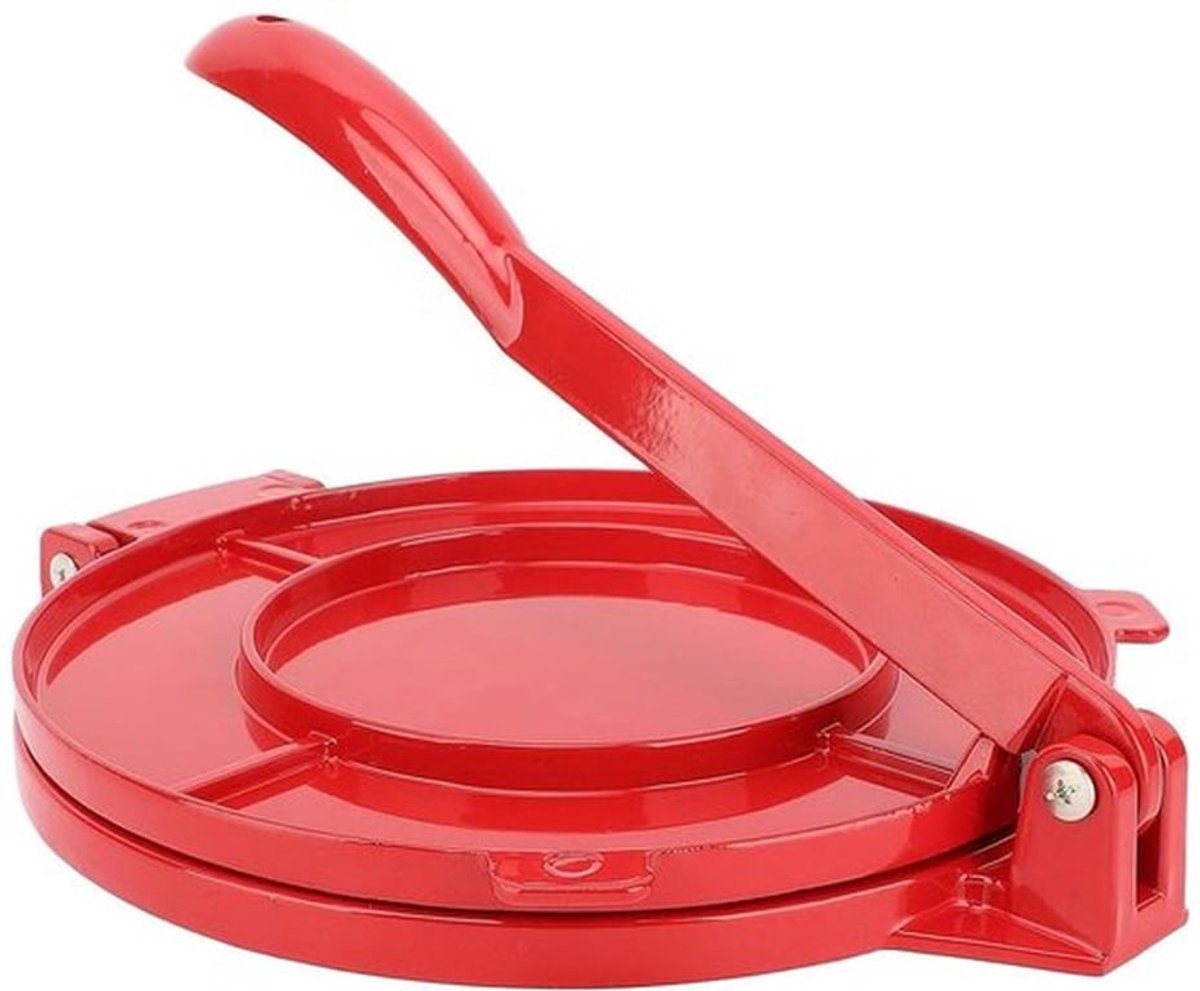 Handmatige Tortilla Pers 9.8 Inch - Aluminiumlegering Deeg Persmachine voor Tortilla's en Pizza - Tortilla Maker