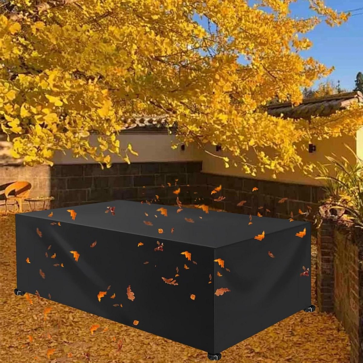 Tuinmeubelhoezen - Beschermhoezen - Meubels Beschermen - Waterdicht Oxford Materiaal - 150 x 90 x 50 cm - Zwart