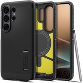 Spigen Tough Armor Hoesje Geschikt voor Samsung Galaxy S26 Ultra | Compatibel met MagSafe / Qi2 | Back Cover Militaire Standaard | Kickstand | Zwart