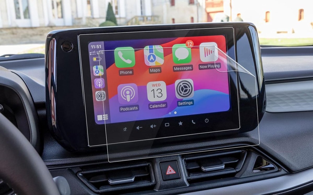 Set van 2 Beschermfolies voor Navigatie en Infotainment Display van Suzuki Swift en Vitara 2024 - 2025, Nano Screen Protector, 6H Krasbestendig en Duurzaam