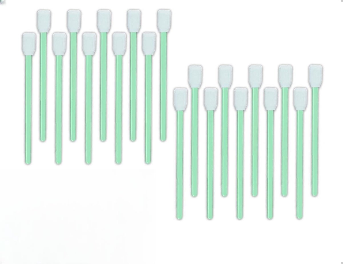 Reinigingsdoekjes voor inkjetcamera's, toetsenborden en optische apparaten - 20 stuks voor een streeploze afwerking en optimale hygiëne