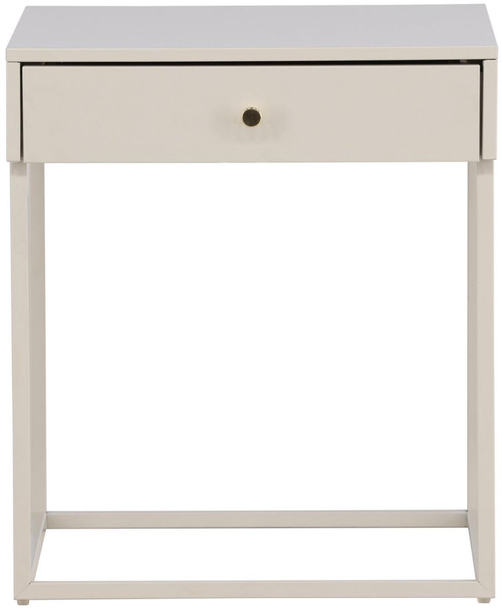 Bakal nachtkastje 1 lade beige.