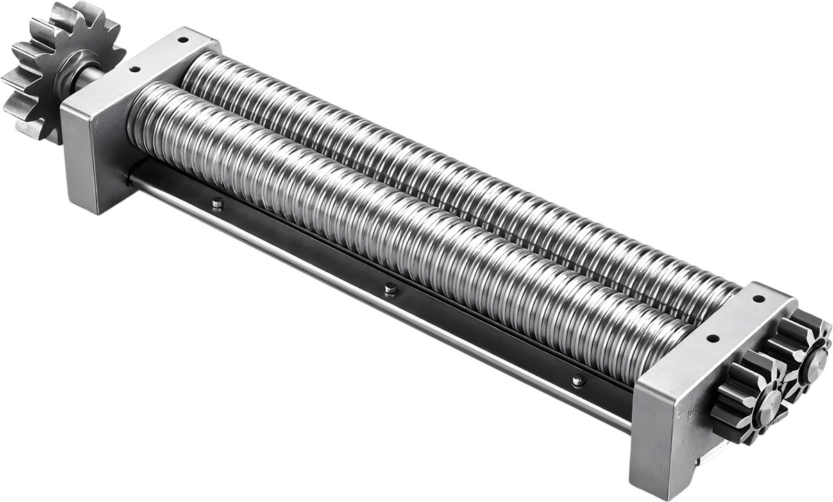 Noodle cutter - Elektrische snijfunctie fijne noedels - voor 180/220/240 model pasta- en noedelmakers - roestvrijstalen constructie - 1,8 mm