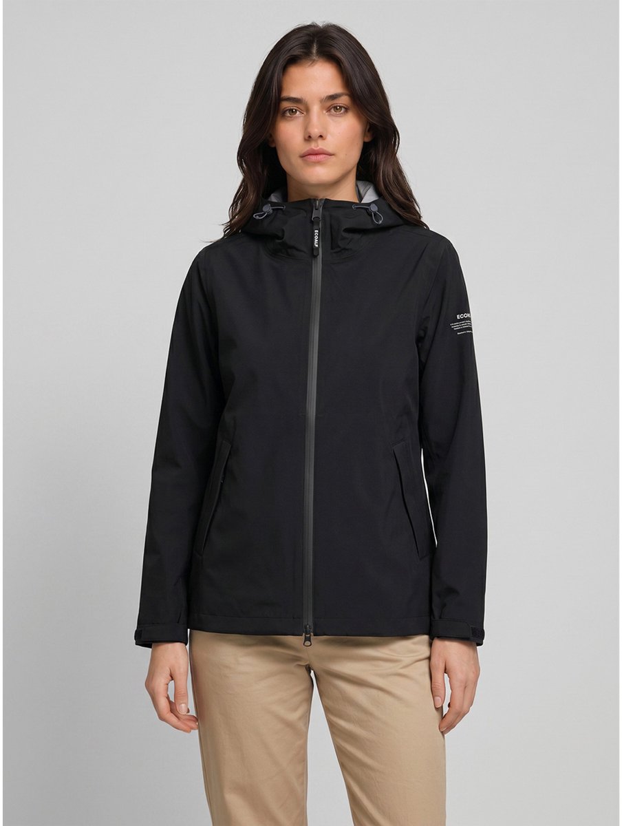 ECOALF Zwarte Diluvio-jas