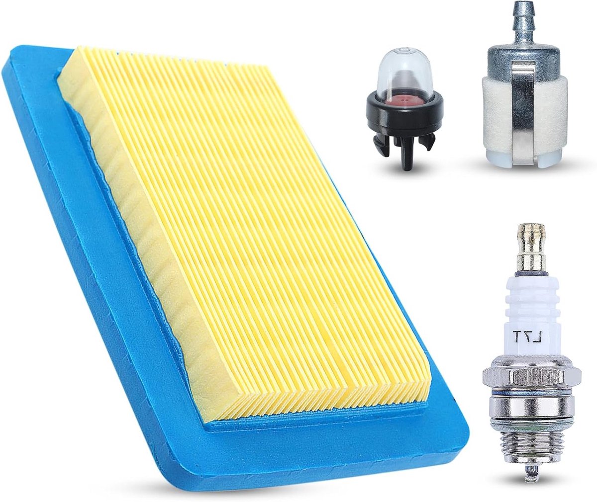 Complete Set van Luchtfilter, Brandstoffilter, Bougie en Primer Lamp voor Echo Blowers en Tuinapparatuur