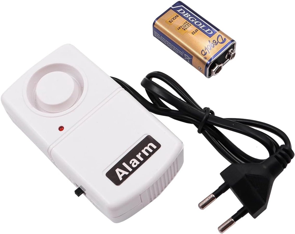 SnelShoppen - Power Failure Alarm 220V - Betrouwbare Stroomuitval Waarschuwingsdevice voor Thuis en Kantoor - Eenvoudige Installatie - Ideaal voor Var