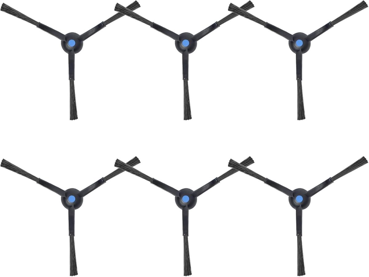 SnelShoppen - Side Brushes Vervangende Onderdelen voor Robotstofzuiger - Ecovacs Compatibel - Sterke Reinigingskracht - Set van 4 - Voor Mini/T50 Pro