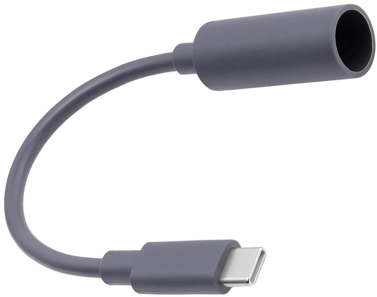 SnelShoppen - Mini USB-C naar DC Adapter Kabel 16AWG 18cm Waterdicht DC5521 Vrouwelijk naar Type-C Mannelijk 100W Converter Kabel Voor Power Bank, Aut