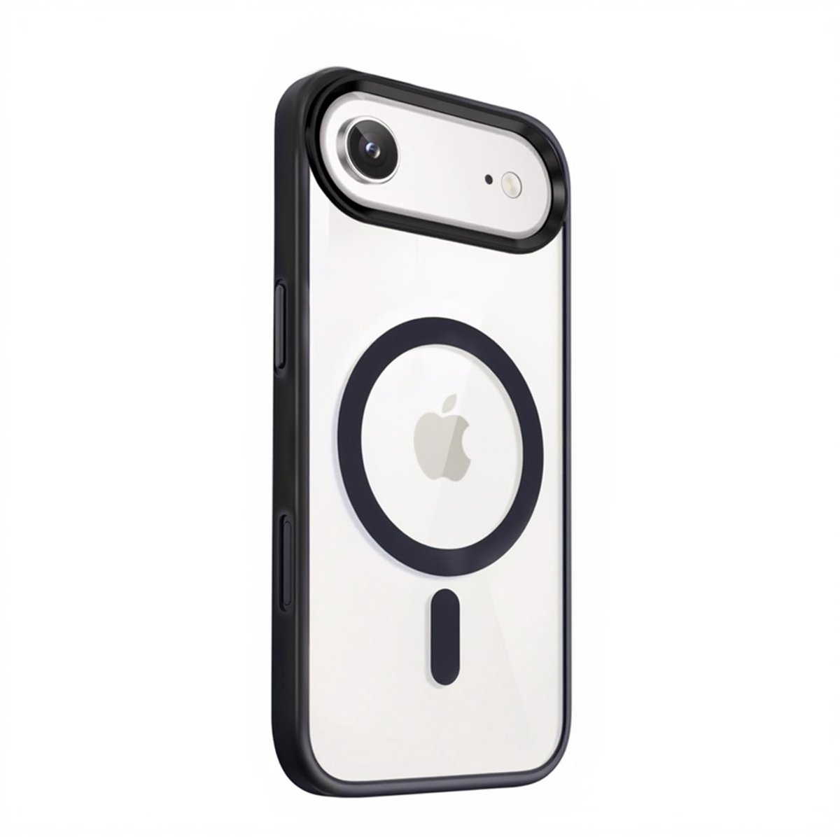 Jaym, Hoesje Geschikt Voor iPhone Air MagSafe Bumper met Versterkte Hoeken, Zwart / Transparant