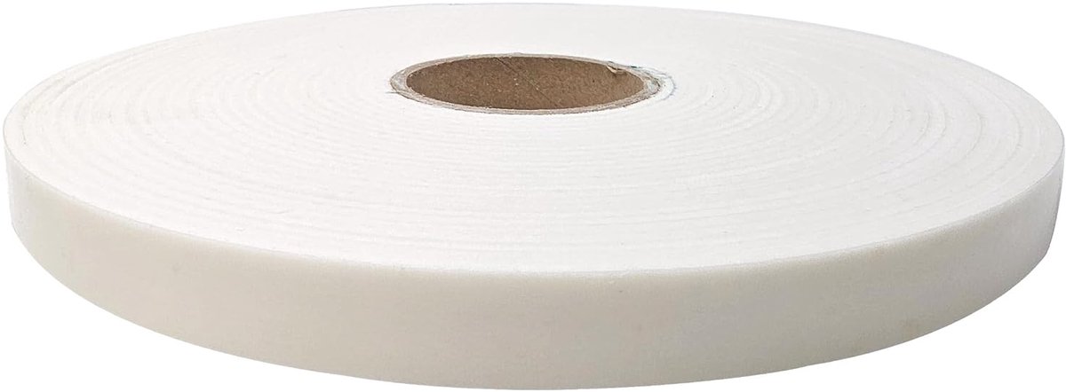 SnelShoppen - Ceramic Sealing Tape 15mm x 3mm - Zelfklevende Kachelband - Vuurvaste Keramische Tape - Hittebestendig - Wit - 10 Meter Lang