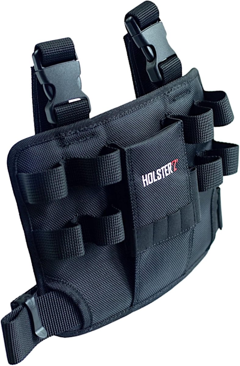 SnelShoppen - Holster Z 2.0 Tool Bag Leg Belt - Multifunctionele Gereedschapsdrager voor Elektriciens, Timmermannen, Bouw en DIY - Duurzaam 600D Oxfor