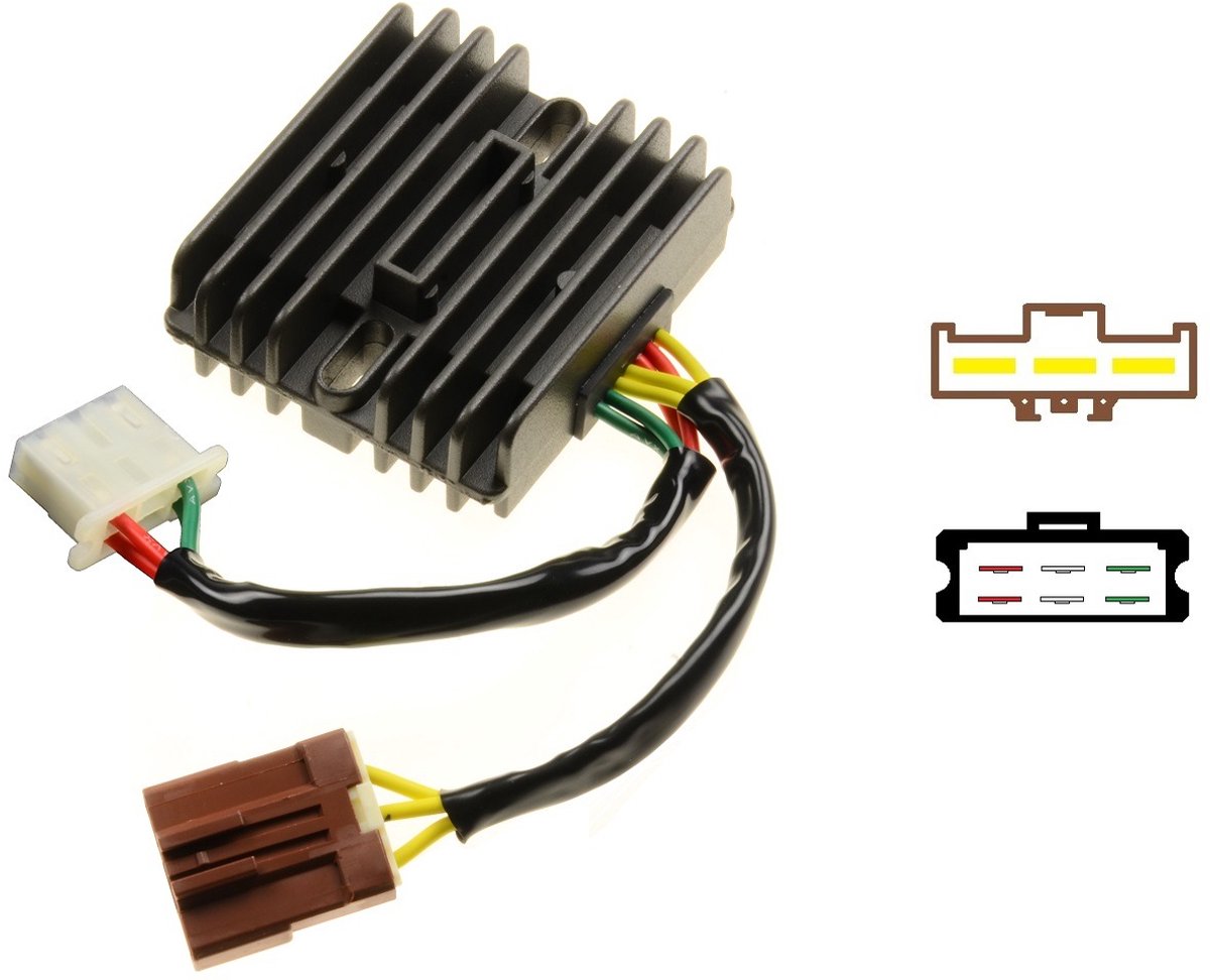Carmo CARR971 - Aprilia RSV1000 - MOSFET spanningsregelaar