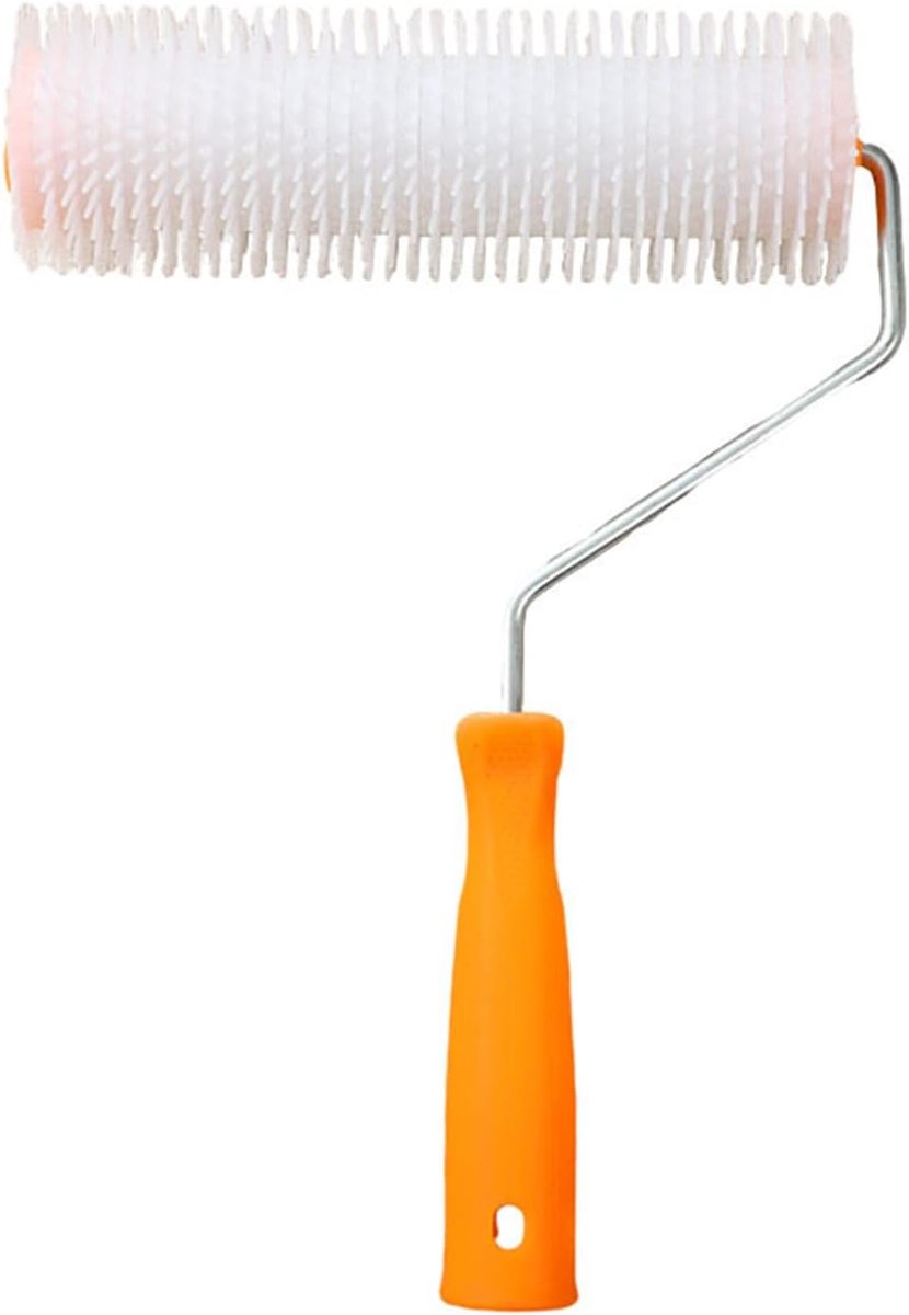 SnelShoppen - Zelfnivellerende Schuurroller, Verfroller voor Muren en Vloeren, 9 Inch Professioneel, Ergonomische Handgreep, Ideaal voor Beton en Ceme