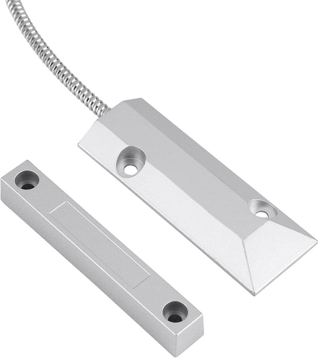 SnelShoppen - 12V Draadloze Magnetische Deur Raam Contact Sensor Switch voor Garage Beveiliging, Hoogwaardige Veiligheidssensor voor Thuis, Betrouwbar