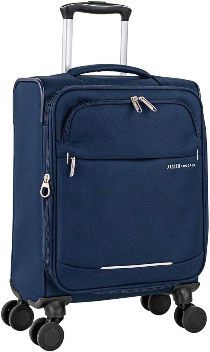 SnelShoppen - Set Valise Souple 4 Roues 3 pcs, Lichtgewicht Reisbagage, Uitbreidbare Softcase Koffers, TSA Combinatieslot, Stevige en Duurzame Koffers